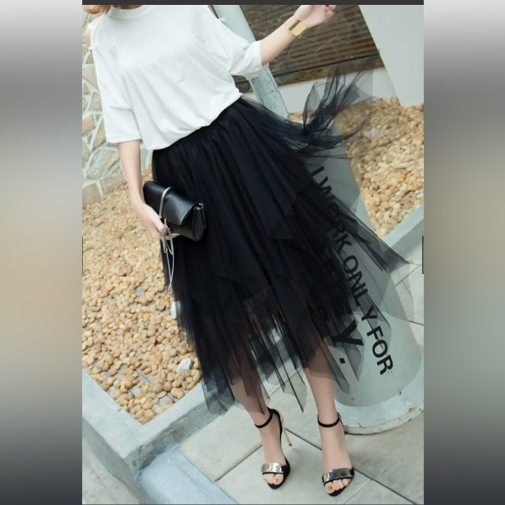Fabulous Tulle Asymmetrical skirt